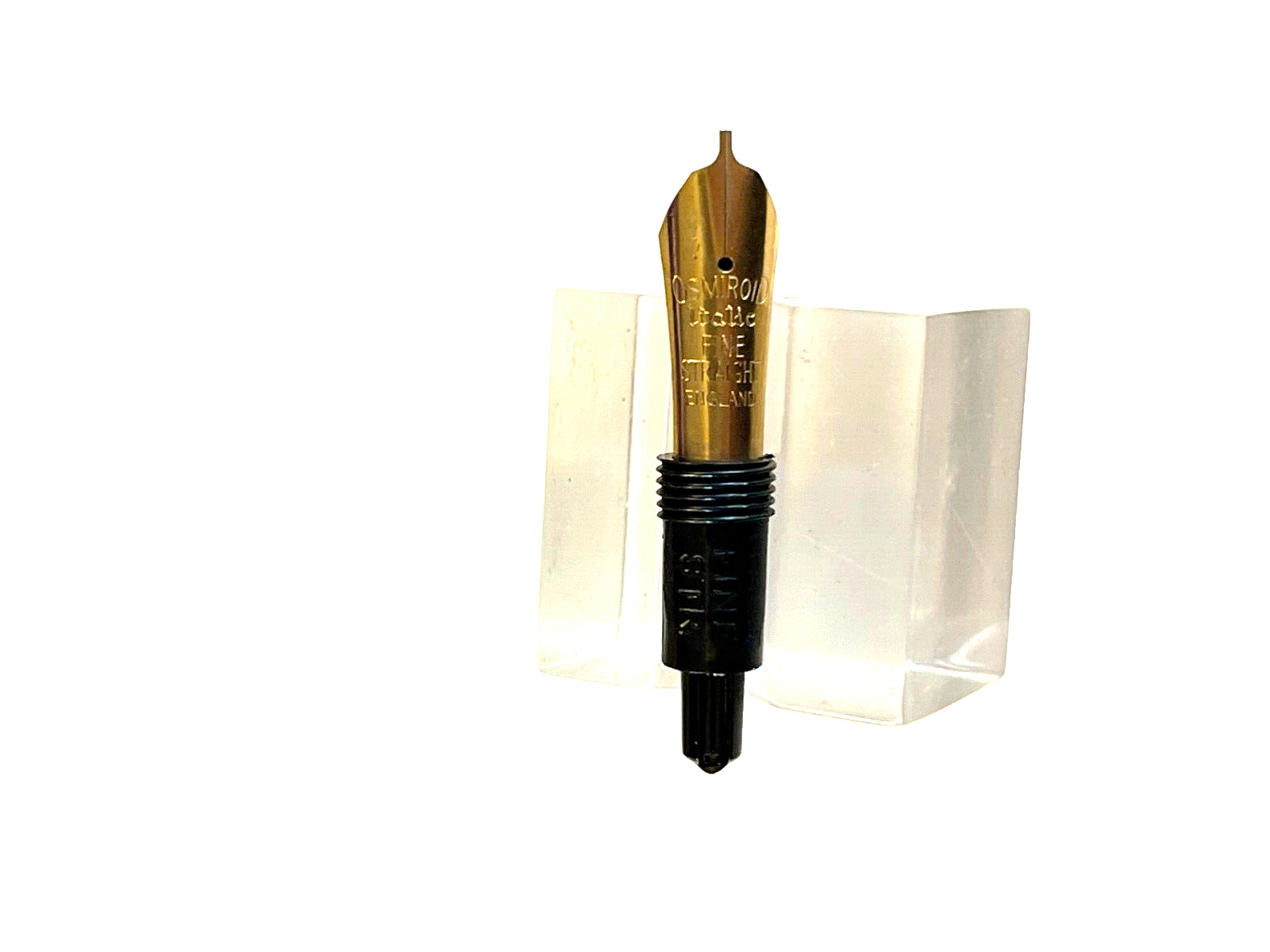Osmiroid 22 Kt gold Italic FINE Straight Fountain Pen Nib fits Esterbrook Pens
