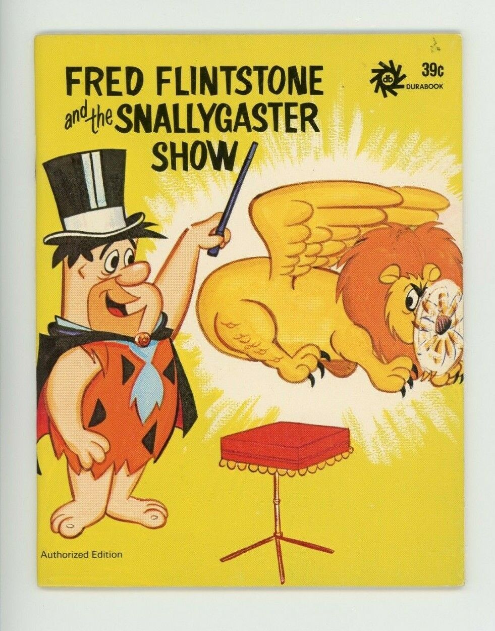 Vintage THE FLINTSTONES AND THE SNALLYGASTER SHOW Authorized Ed. 1972 \