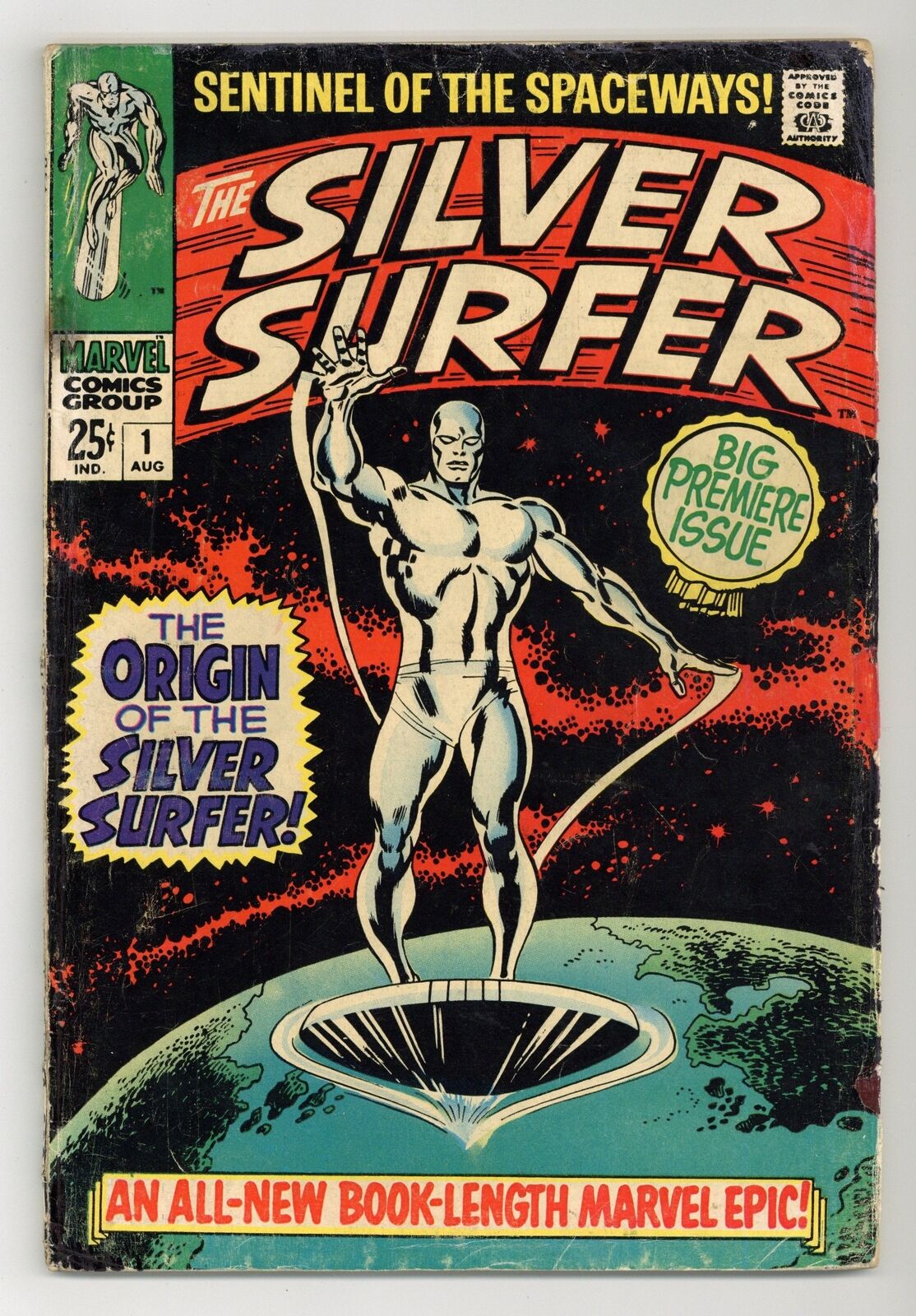 Silver Surfer #1 GD 2.0 RESTORED 1968