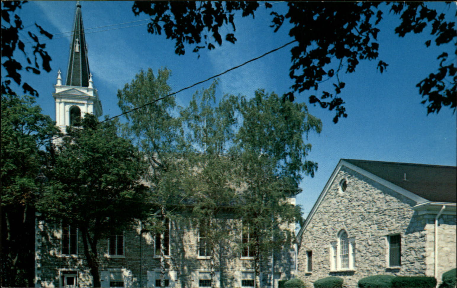 Richland Pennsylvania Tulpehocken United Church of Christ vintage postcard