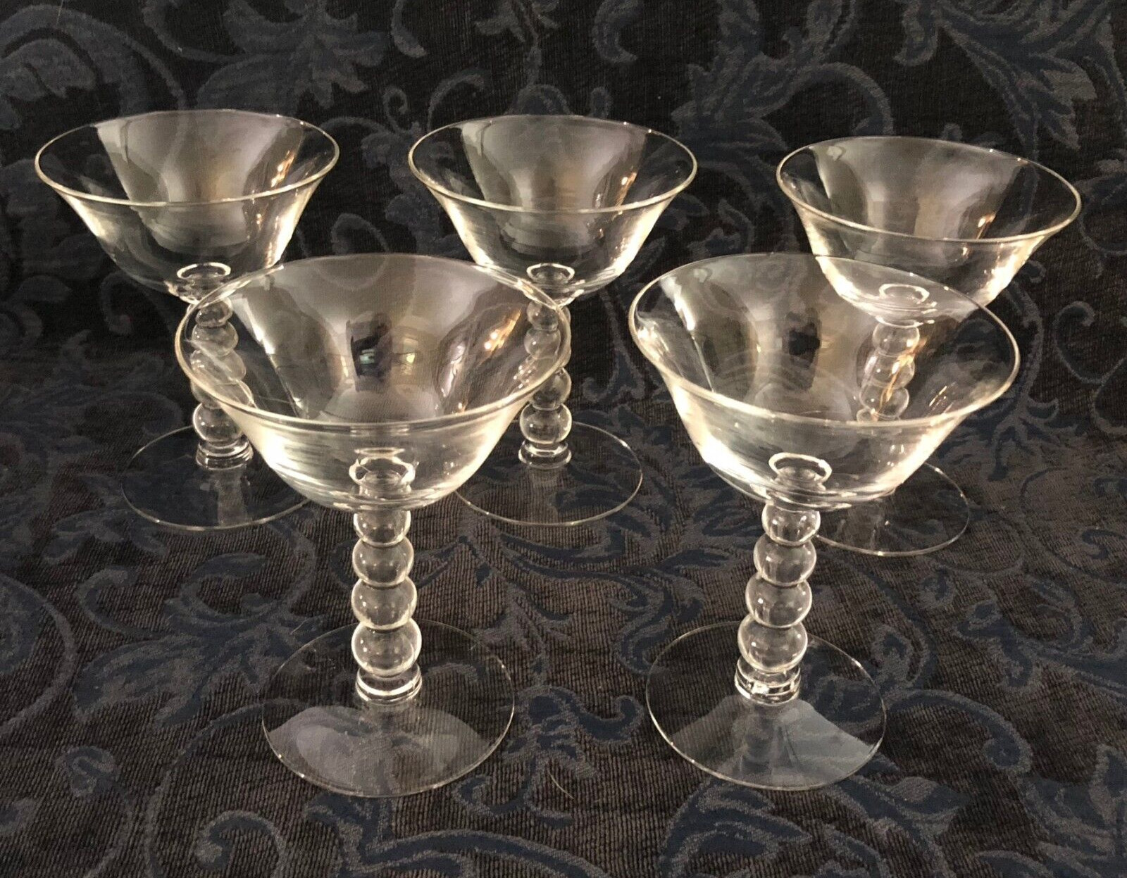 Vintage Imperial Candlewick~Five Crystal 5 1/4\