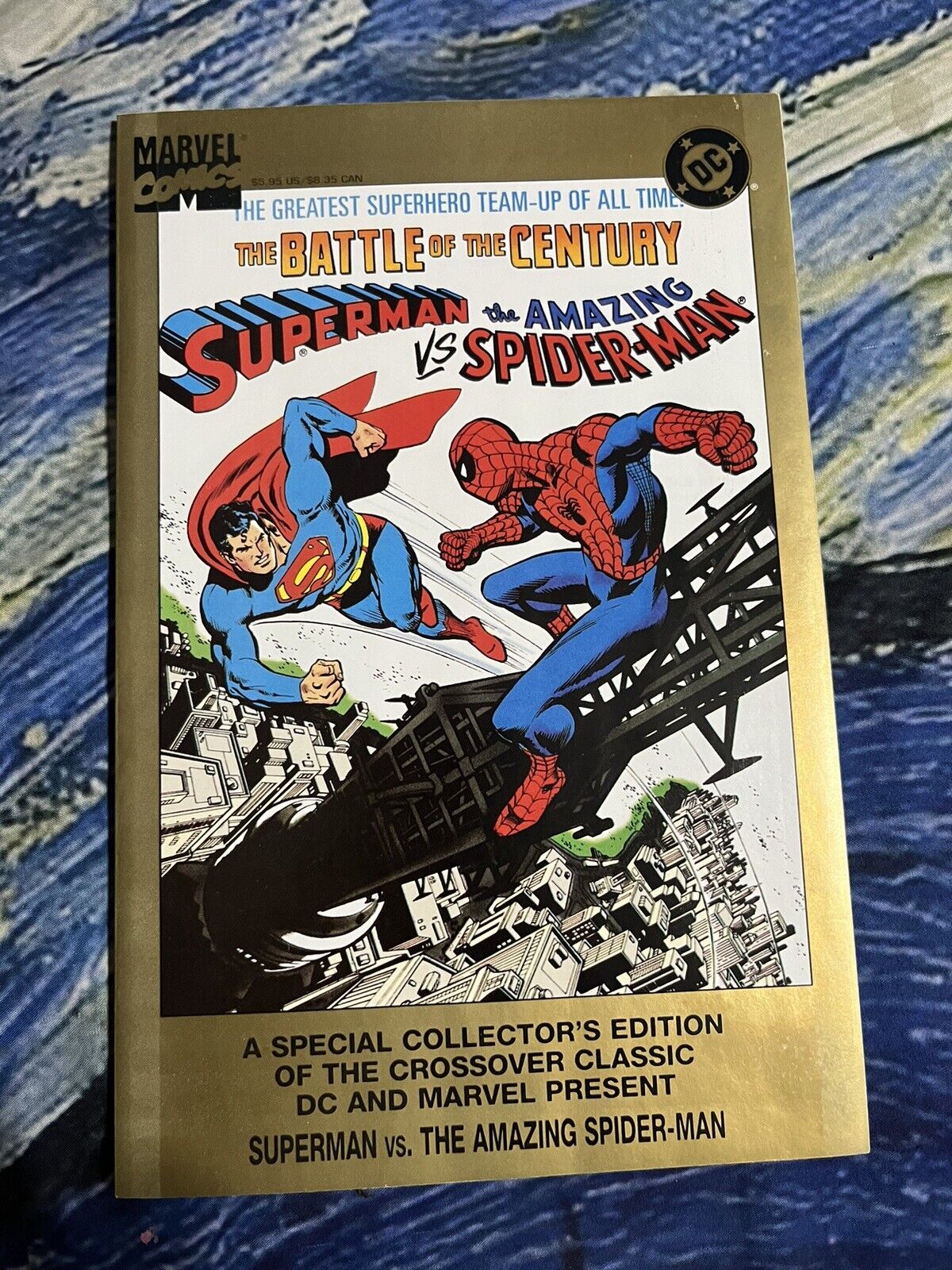Superman VS Spider-man 2ND print NEAR MINT RARE
