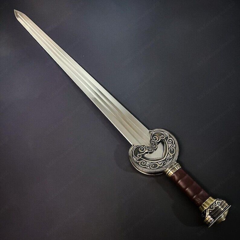 Beautiful Custom Handmade King Author Sword 