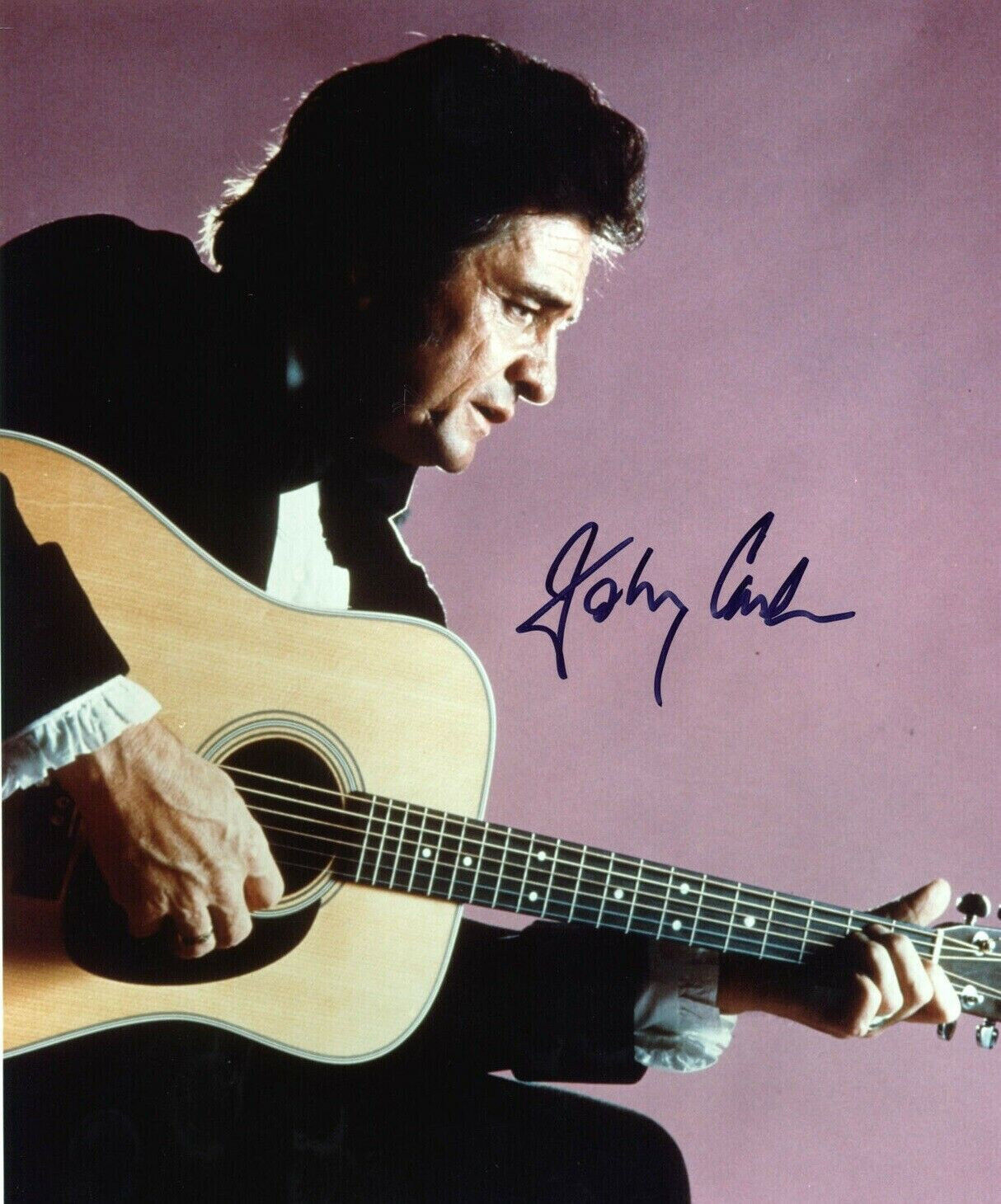 Johnny Cash 8.5x11 signed Photo Reprint
