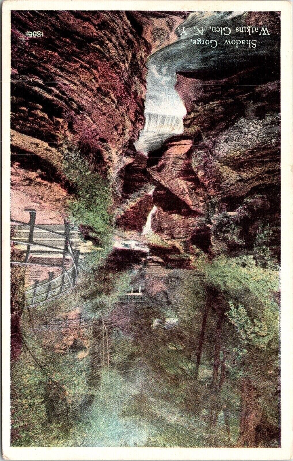 Shadow Gorge Watkins Glen NY New York WB Postcard DB UNP Unused