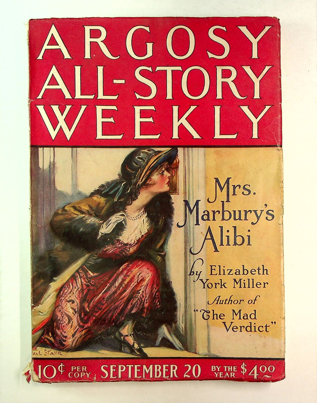 Argosy Part 3: Argosy All-Story Weekly Sep 20 1924 Vol. 163 #2 VG- 3.5