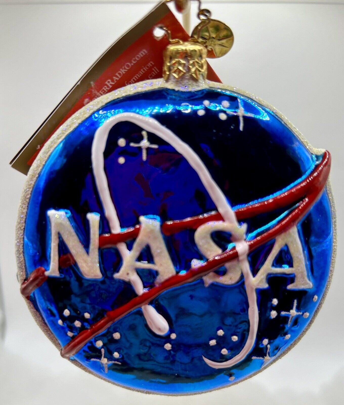 Christopher Radko NASA/Space Shuttle Ornament. RARE FIND