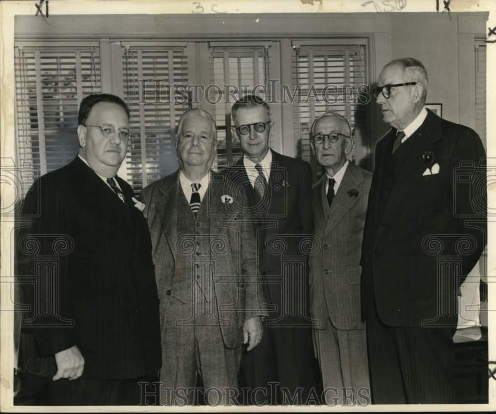 1949 Press Photo City Park Commission officers elected - noc62801
