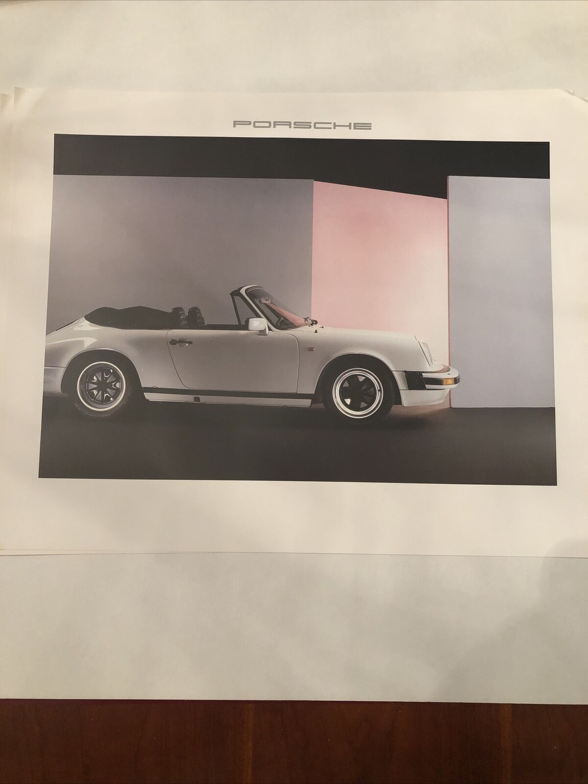 Awesome historic Porsche poster number 99
