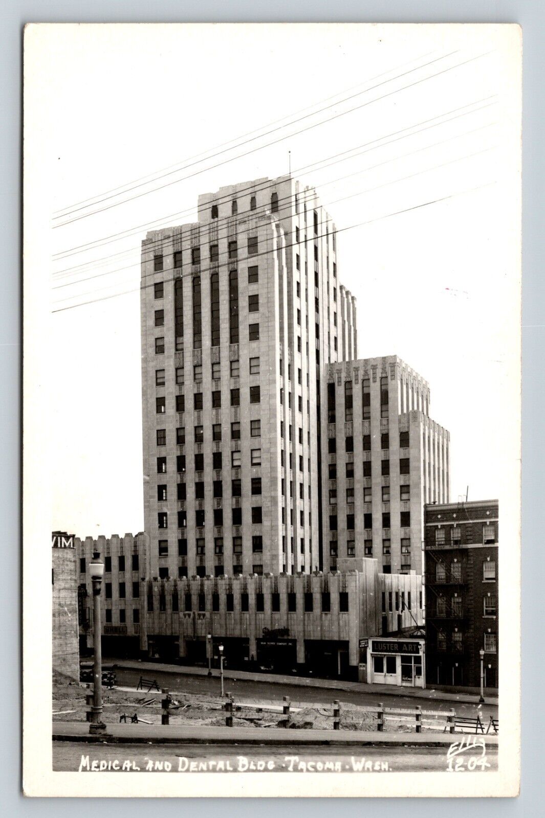 RPPC Medical & Dental Building TACOMA Washington VINTAGE Postcard EKC 1940-1950