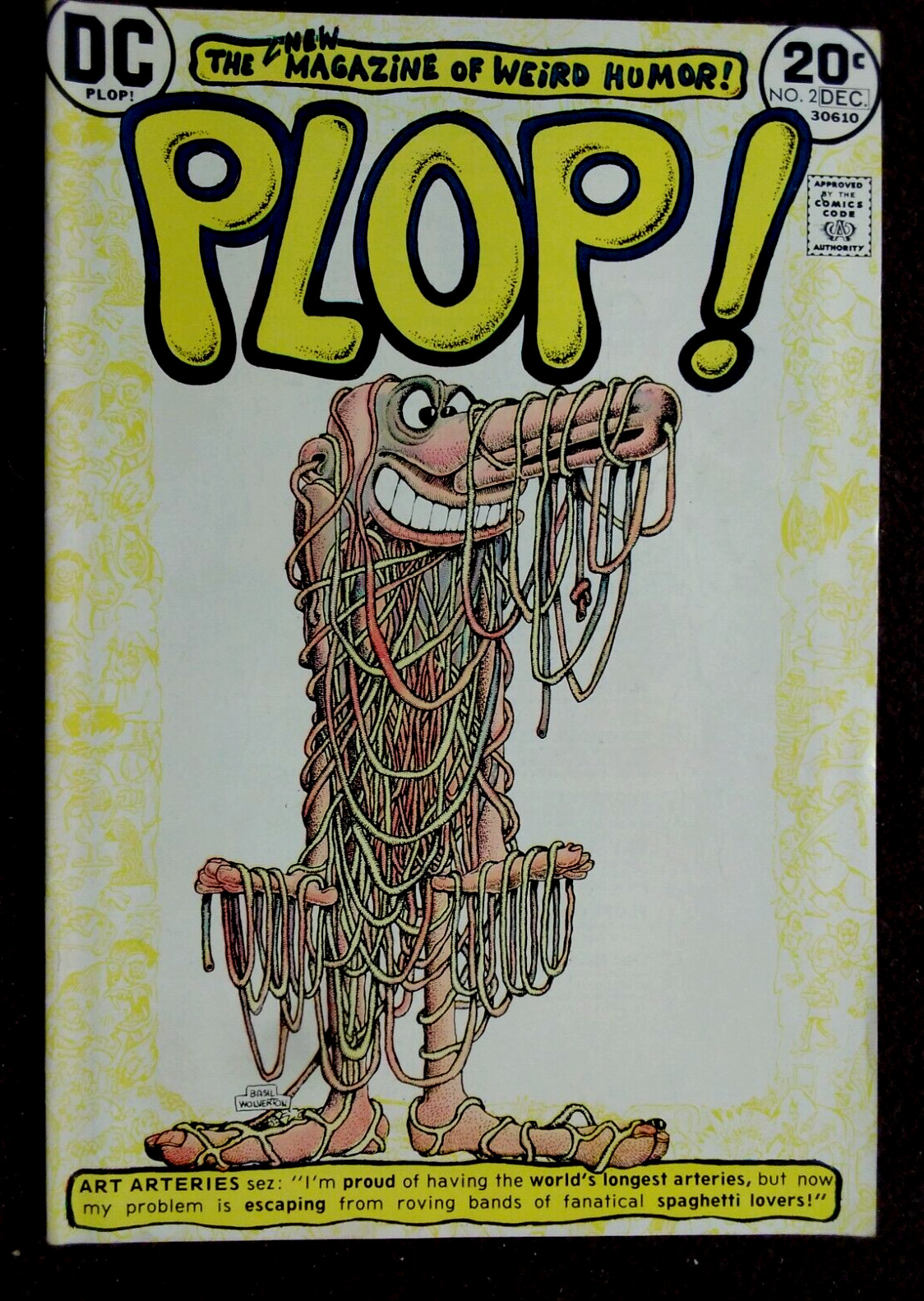 PLOP #2 DC COMIC 1973 BASIL WOLVERTON VERY GOOD PLUS