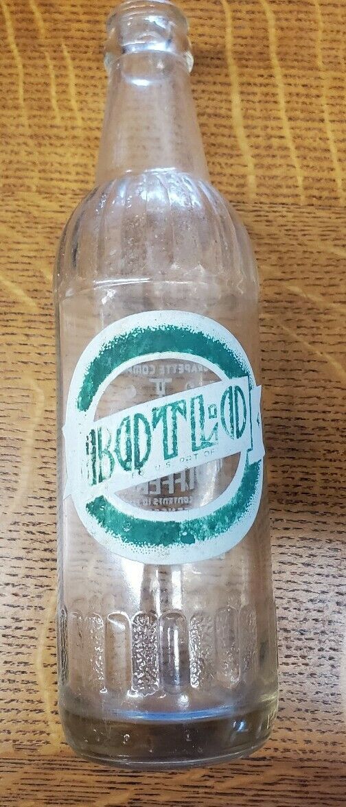 Vintage 10 Ounce ACL BOTL-O Soda Bottle Durham N.C. by Grapette Bottling Co.