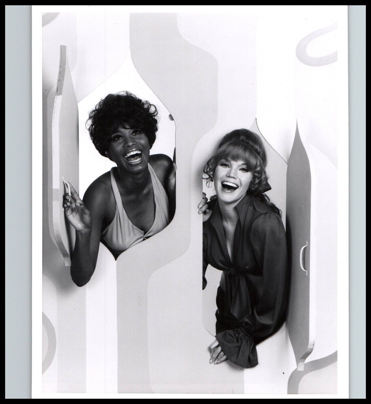 Hollywood BEAUTY TERESA GRAVES + PAMELA RODGERS 1960s PORTRAIT ORIG Photo 456