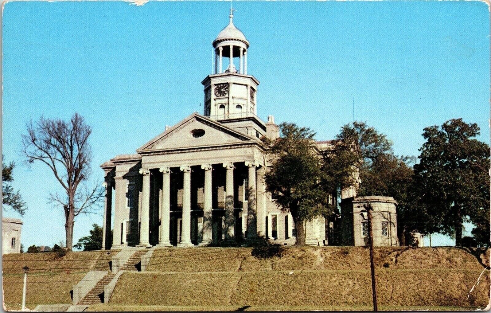 Old Court House Museum Vickburg Mississippi Chrome Cancel WOB Postcard