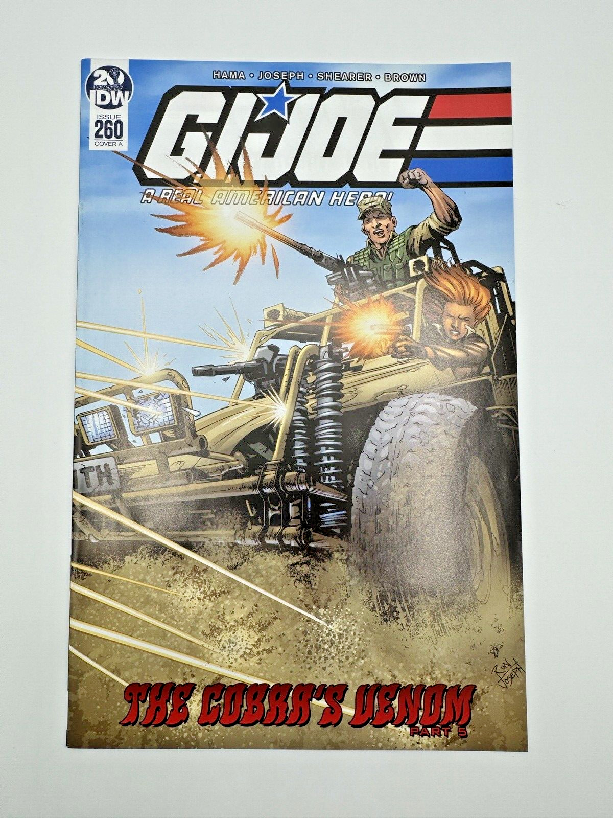 IDW G.I. Joe A Real American Hero #260 Cover B