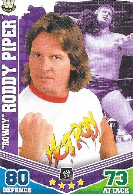 2010 Attax Mayen Purple Slam Wrestling Cards - Roddy Piper \