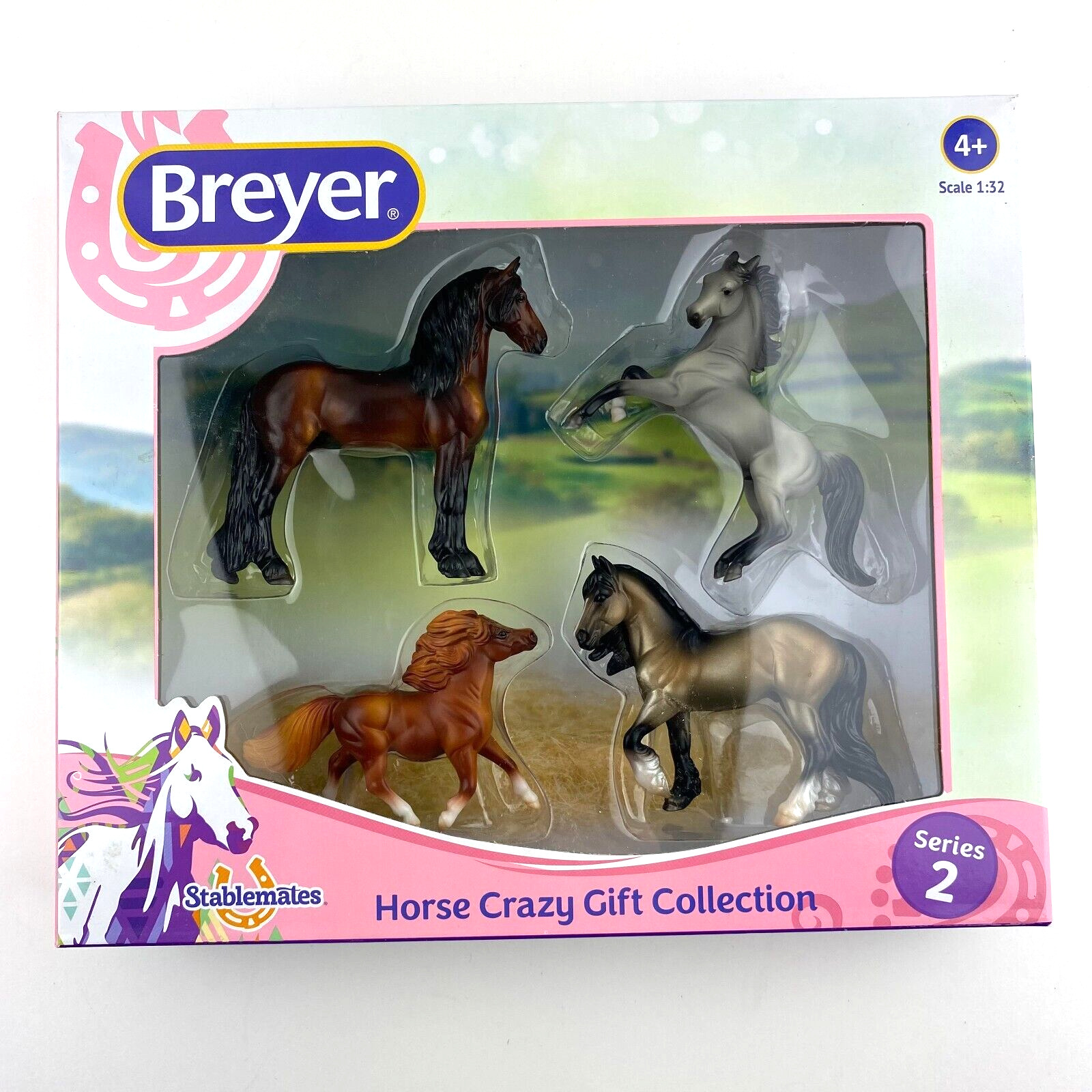 Breyer Stablemates Horse Crazy Gift Collection Four Horse Set Series 2 