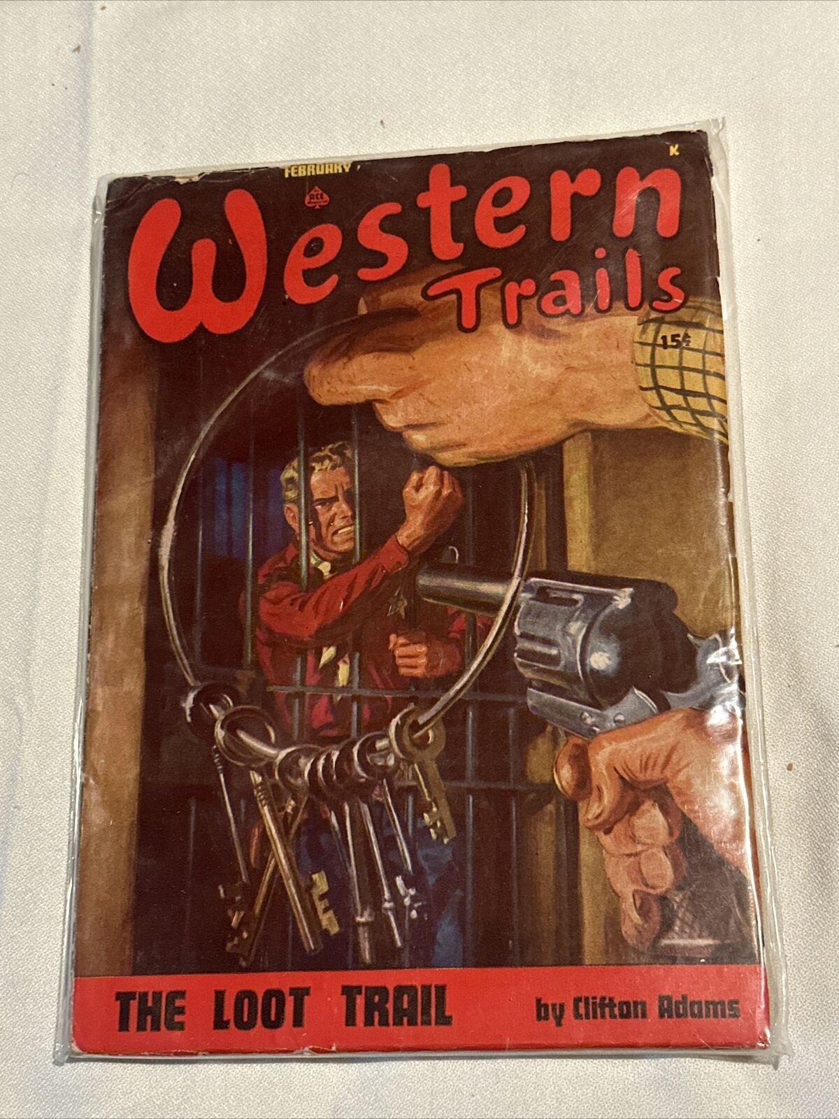 Western Trails  February 1949 Pulp Magazine VG