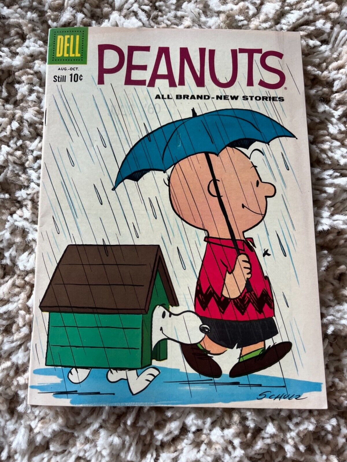 Peanuts #6 VF- 7.5 Dell Publishing 1960