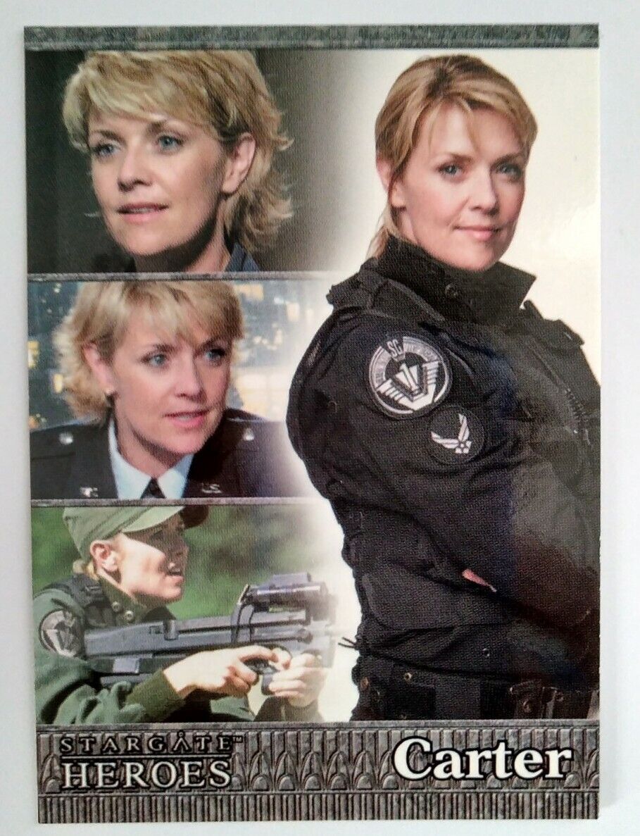 2009 Stargate Heroes~Carter~Trading Card Promo P2 