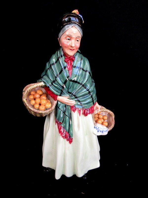 Royal Doulton The Orange Lady HN1953 Woman w/Basket of Oranges Porcelain Figurin