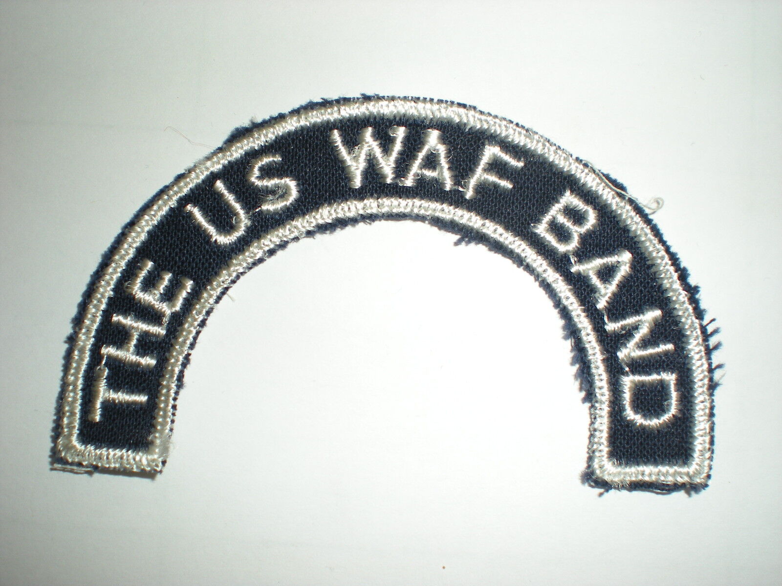 RARE USAF WAF WOMEN\'S AIR FORCE BAND TAB PATCH  