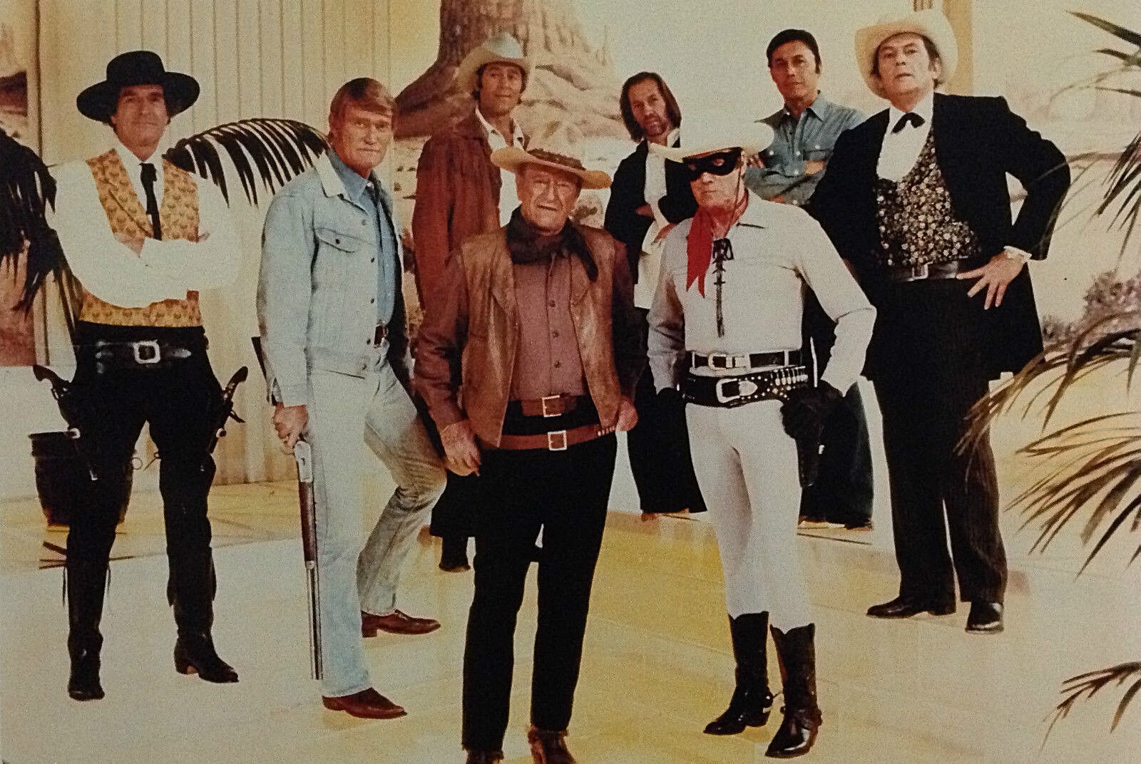 John Wayne & Cowboys Photograph \