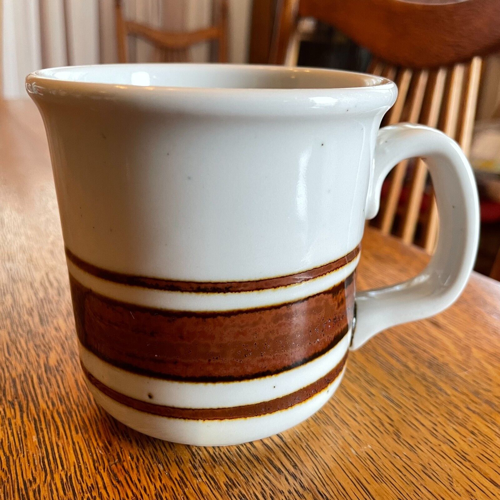 Vintage Lauffer Stoneware Coffee Cup Mug Made in Japan