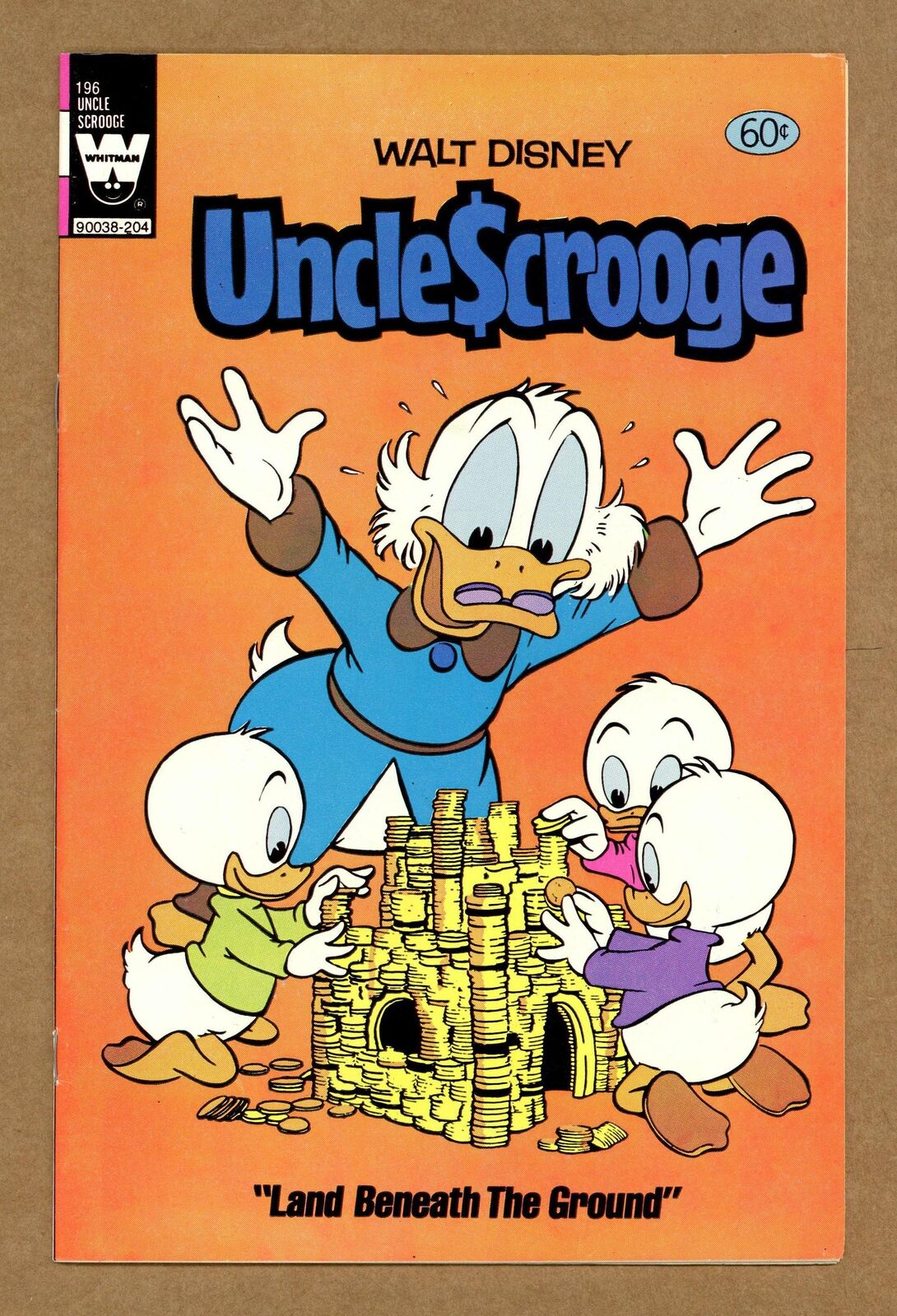 Uncle Scrooge #196 FN/VF 7.0 1982