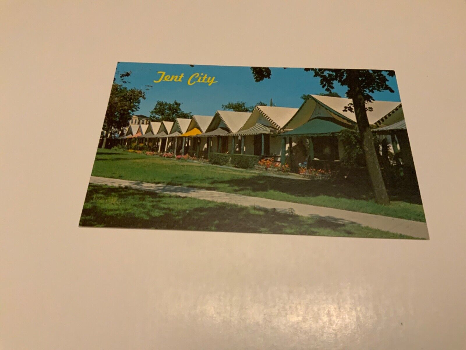 Ocean Grove, N.J. ~ View of Tent City - Unposted Vintage Postcard