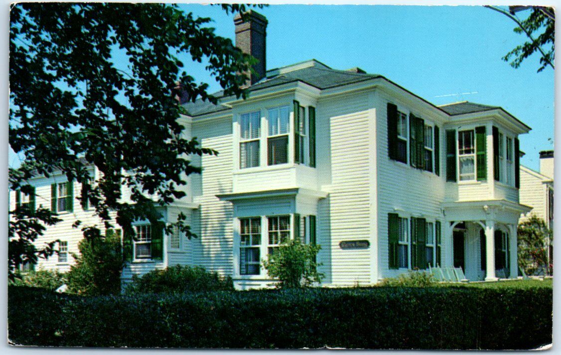 Postcard - Warren House, North Water Street, Edgartown, Massachusetts