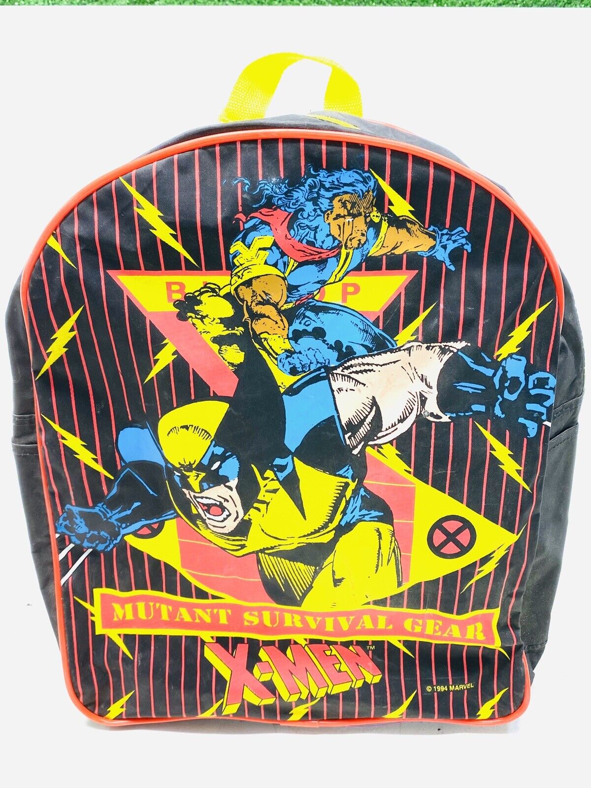 RARE Vintage 1994 X-MEN Kids Backpack Mutant Survival Pack WOLVERINE Marvel