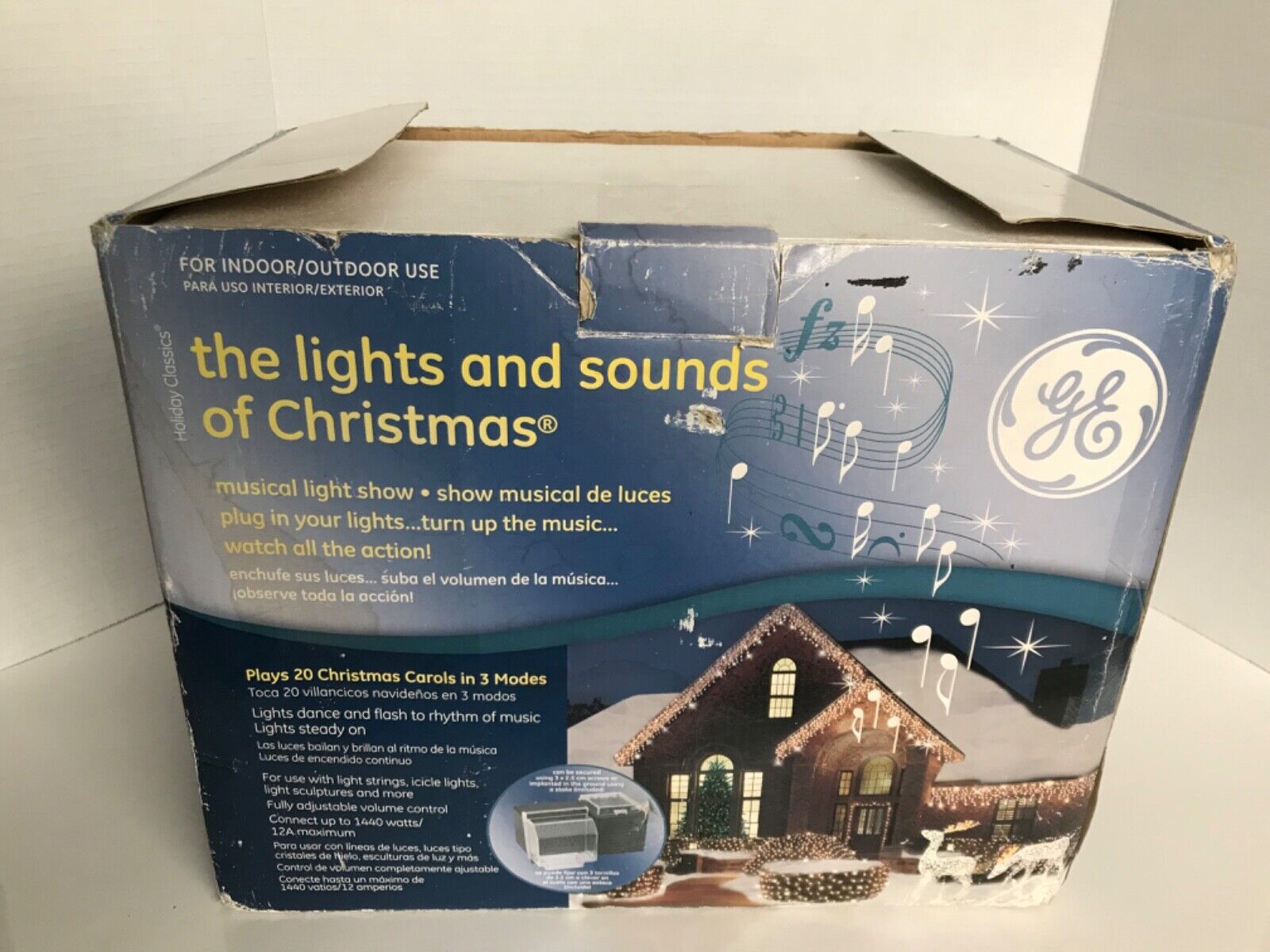 Mr Christmas GE The Lights & Sounds of Christmas Musical Light & Sound Show N459