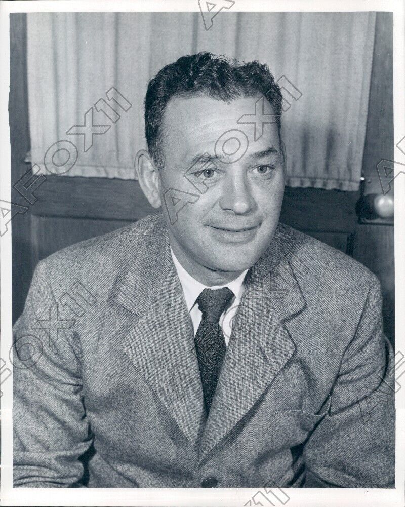 1948 UCLA Bruins Football Coach Bert LaBrucherie Press Photo