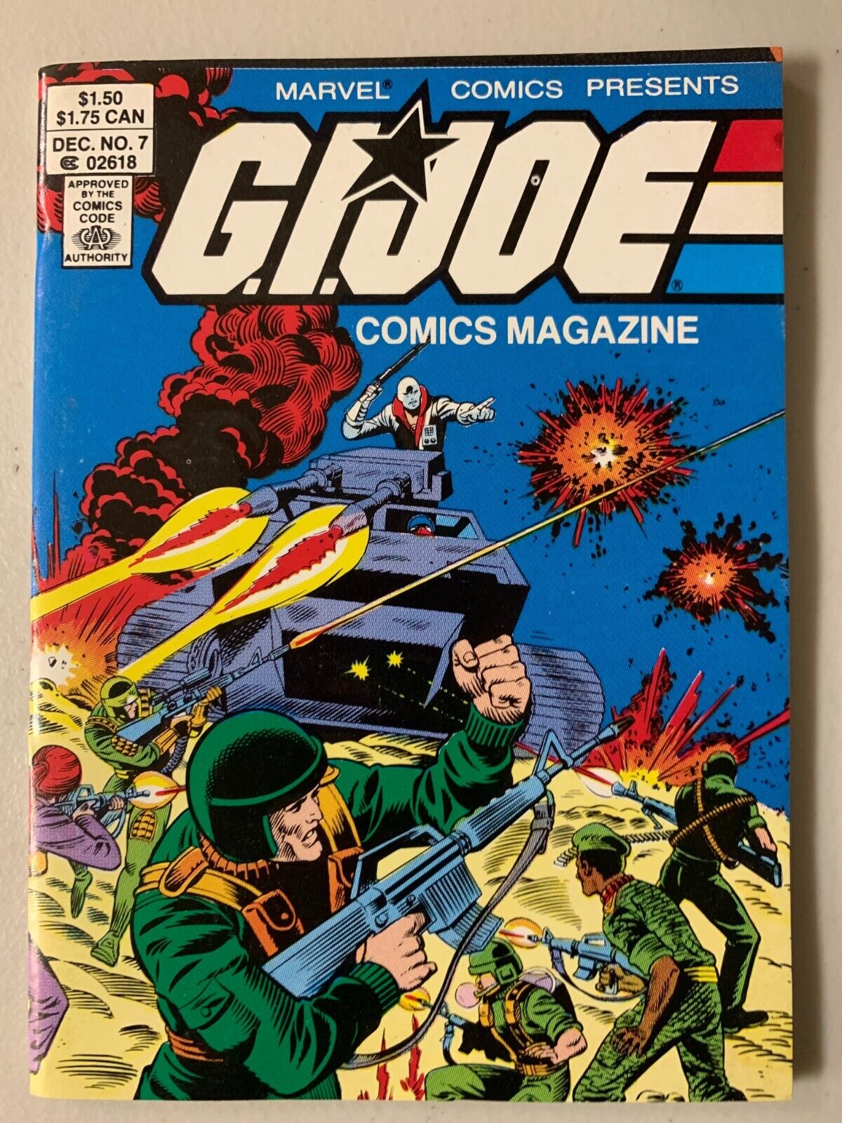 Marvel Comics G.I. Joe Magazine Digest #7 6.0 FN (1987)