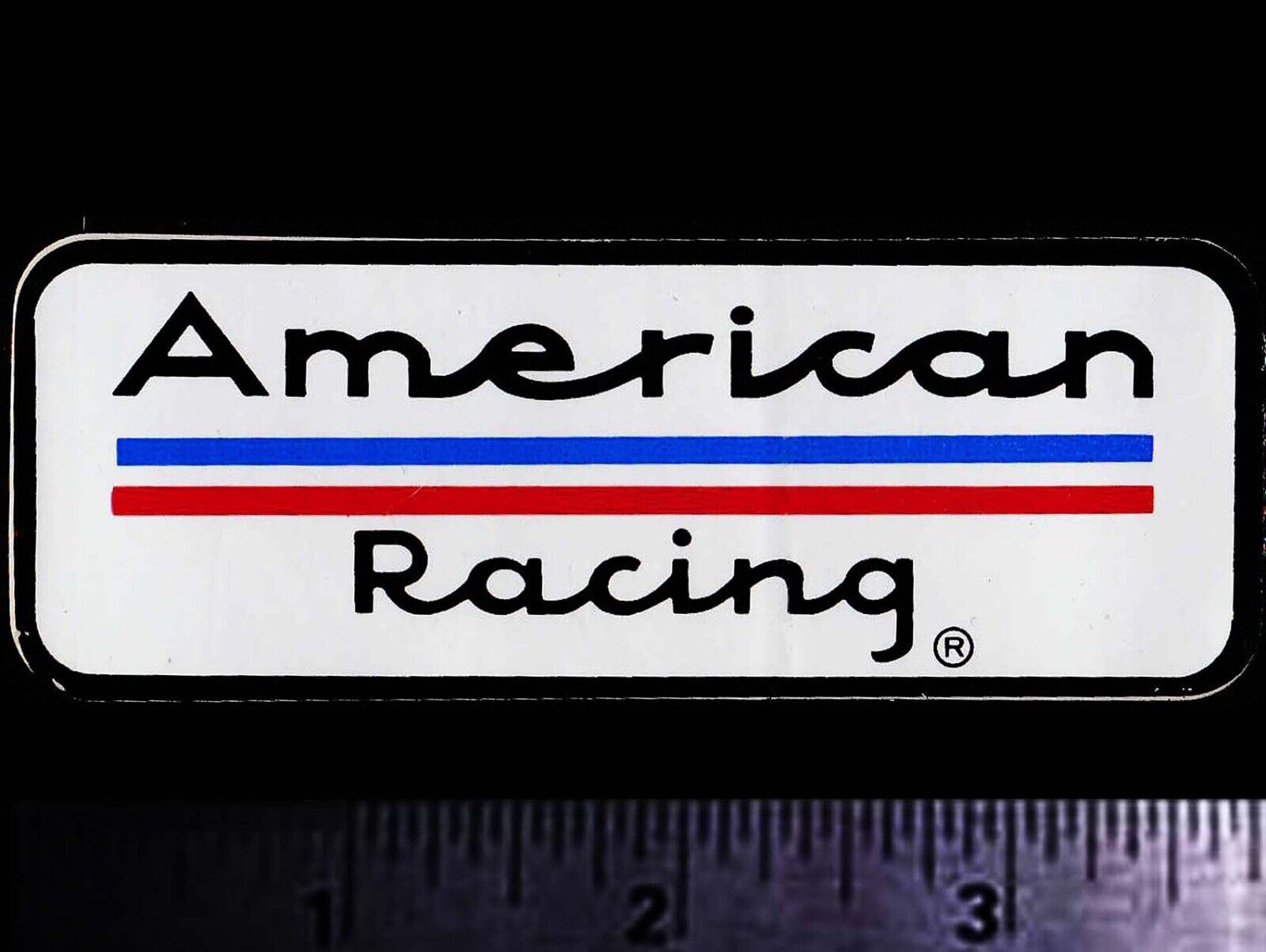 AMERICAN RACING - Torq Thrust Wheels - Original Vintage 60's 70's Decal/Sticker