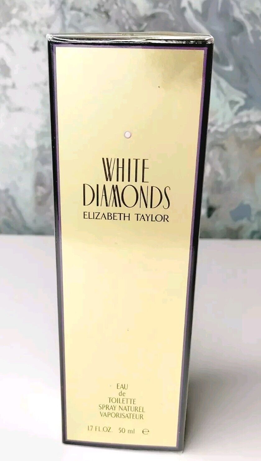 SEALED Vtg White Diamonds Perfume Elizabeth Taylor 1.7oz EDT Spray_LONDON W3 6XL