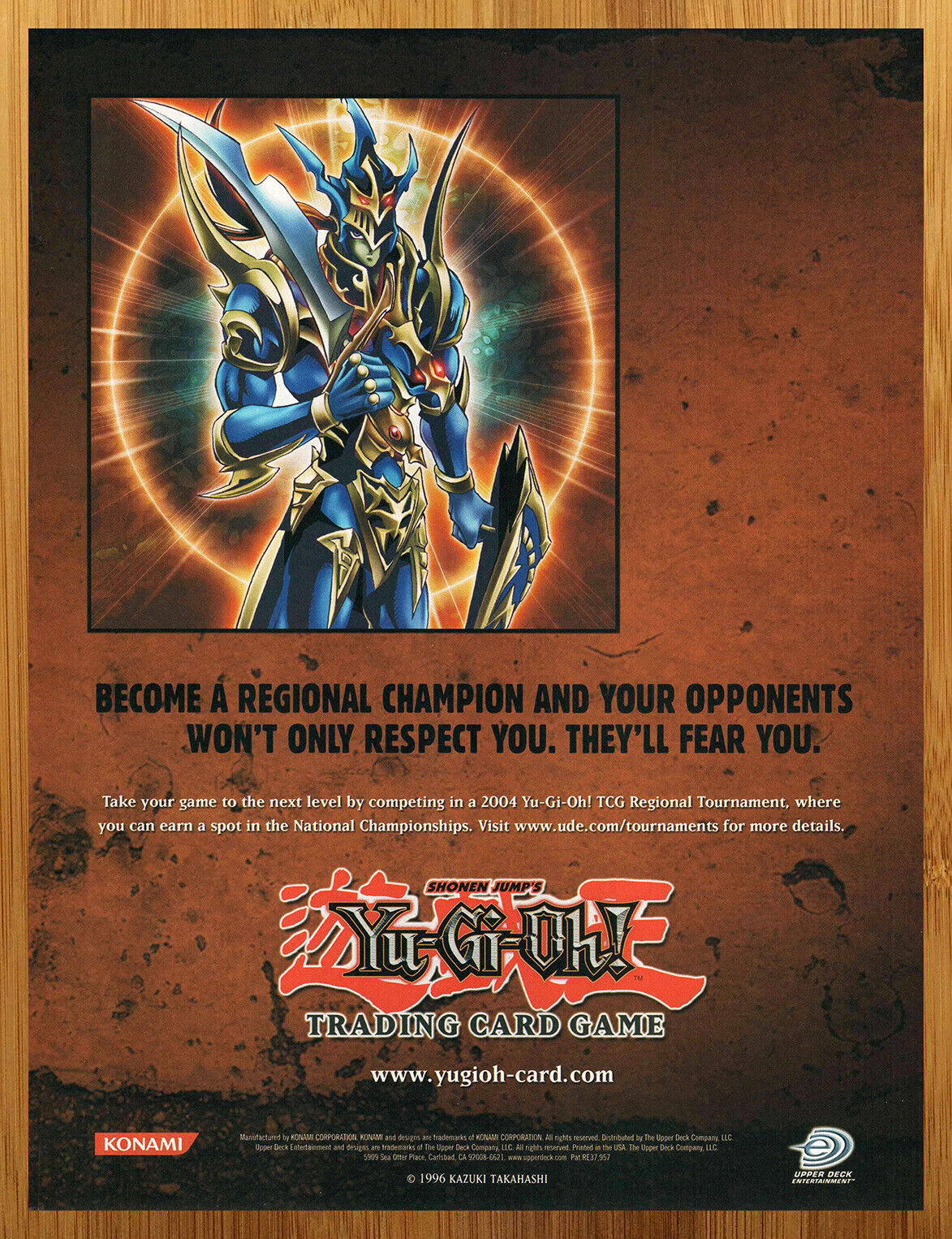 2004 Yu-Gi-Oh Invasion of Chaos Booster TCG Print Ad/Poster Authentic Promo Art