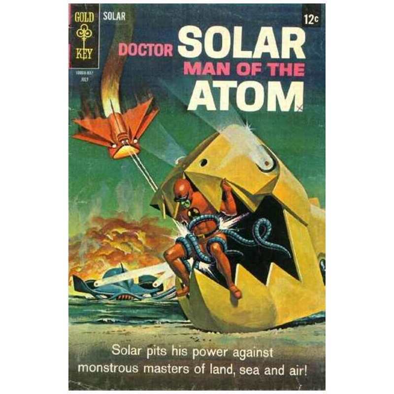 Doctor Solar: Man of the Atom #24  - 1962 series Gold Key comics VF minus [w