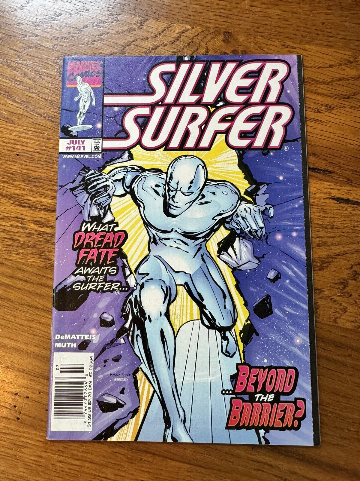 SILVER SURFER #141  MARVEL COMICS - Bagged & Boarded