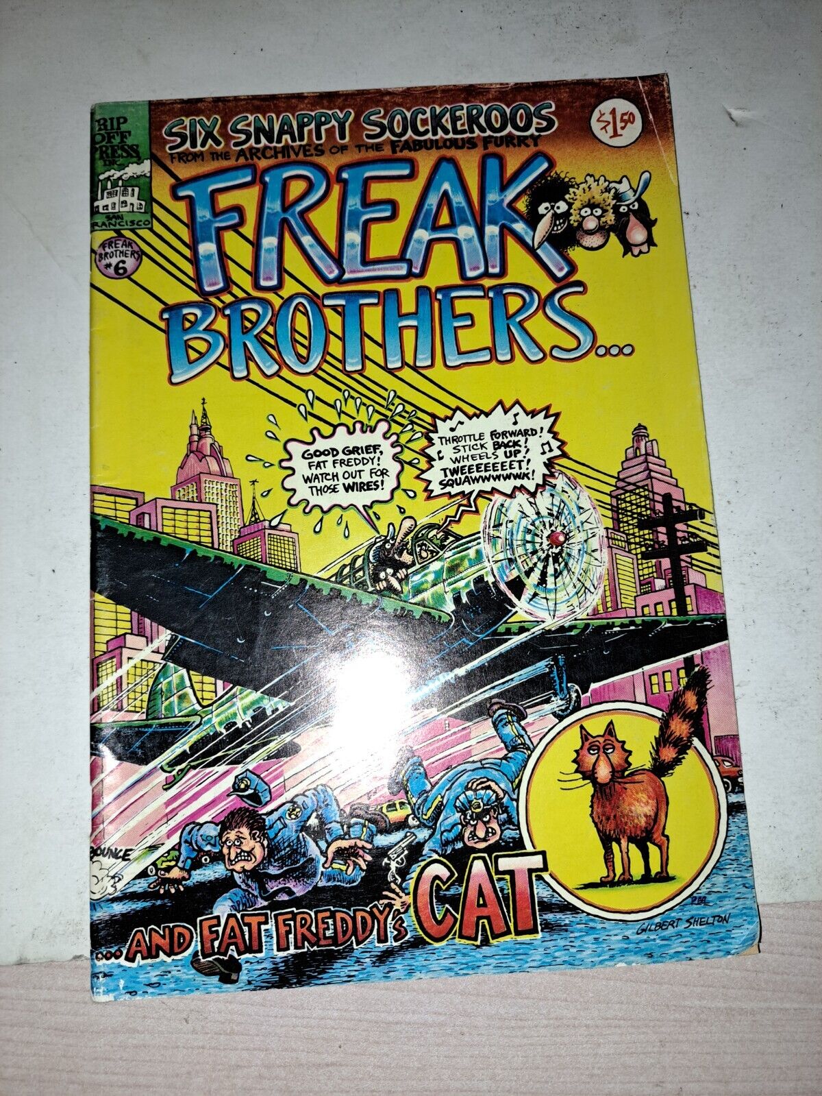 The Fabulous Furry Freak Brothers #6 1980