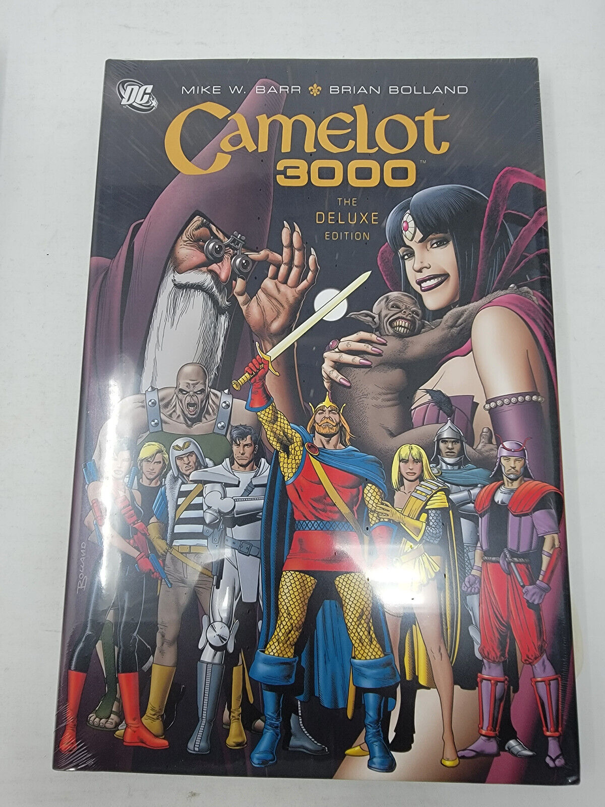 CAMELOT 3000 BY BARR & BOLLAND ~ DC DELUXE HARDCOVER NEW SEALED