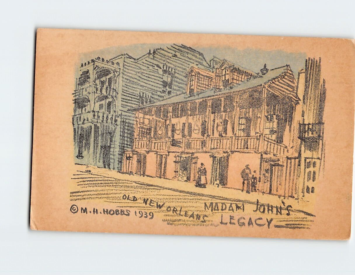 Postcard Madam Johns Legacy Old New Orleans Louisiana USA