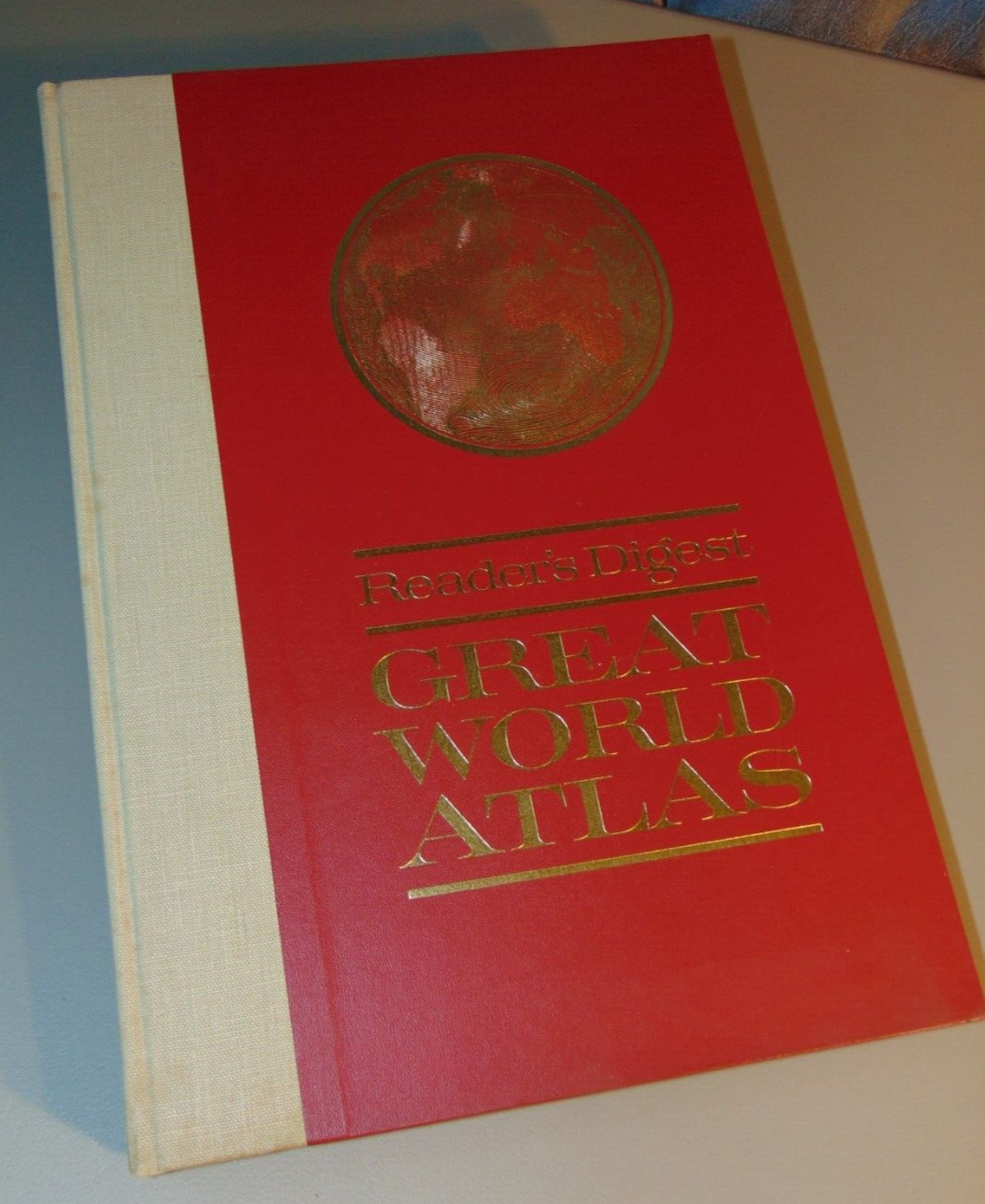 GREAT WORLD ATLAS Book - The Reader\'s Digest Association - Vintage 1963 (color)
