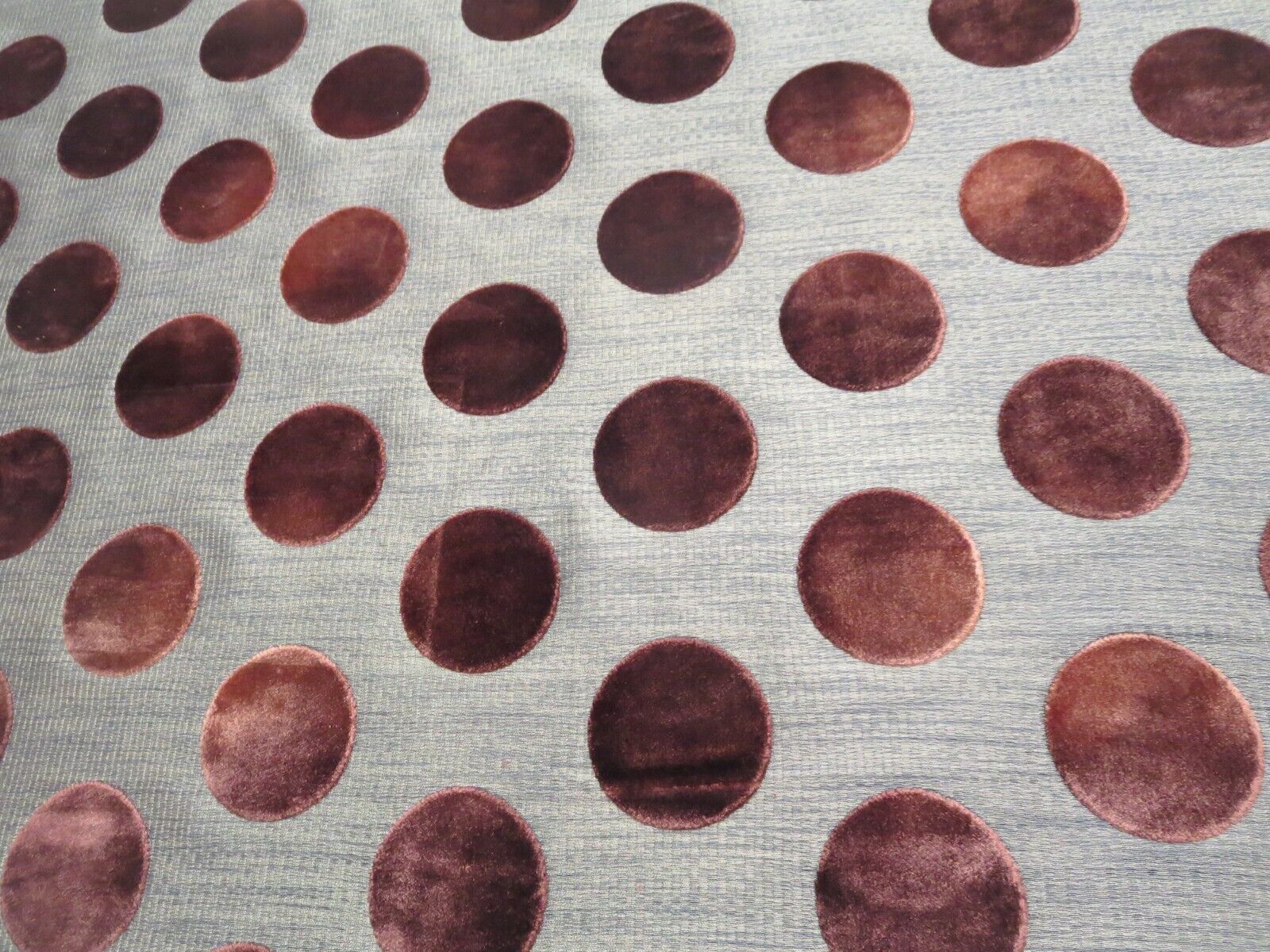 Romo/Black Edition Fabric Pattern Nuala Color Cinnamon 25 In x 56 In Polka Dots