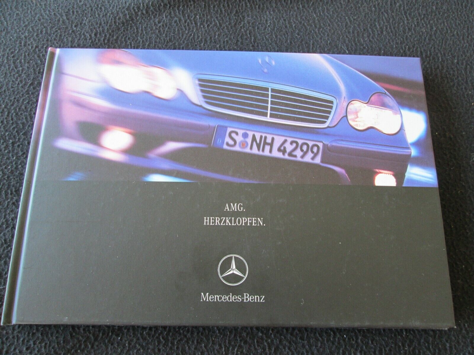 2000 2001 Mercedes Benz AMG German Brochure S55 CLK55 S55 E CL55 Sales Catalog