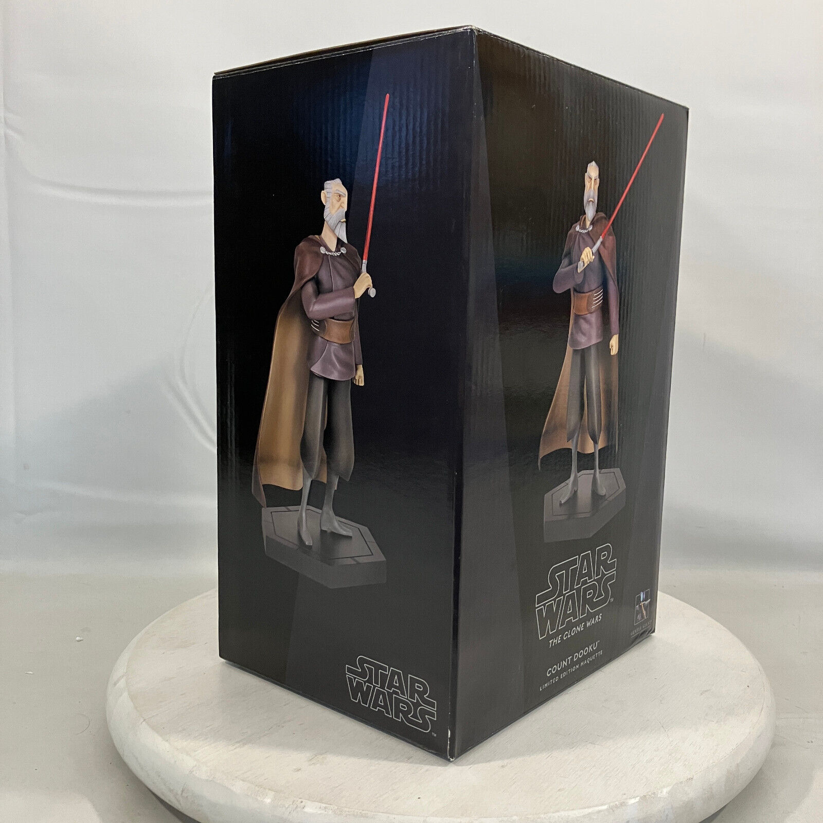 Star Wars The Clone Wars Count Dooku Limited Edition Maquette Gentle Giant 2009