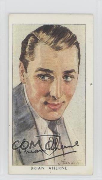 1989 1938 Player\'s Film Stars Series 3 Reprints Brian Aherne #1 8b4