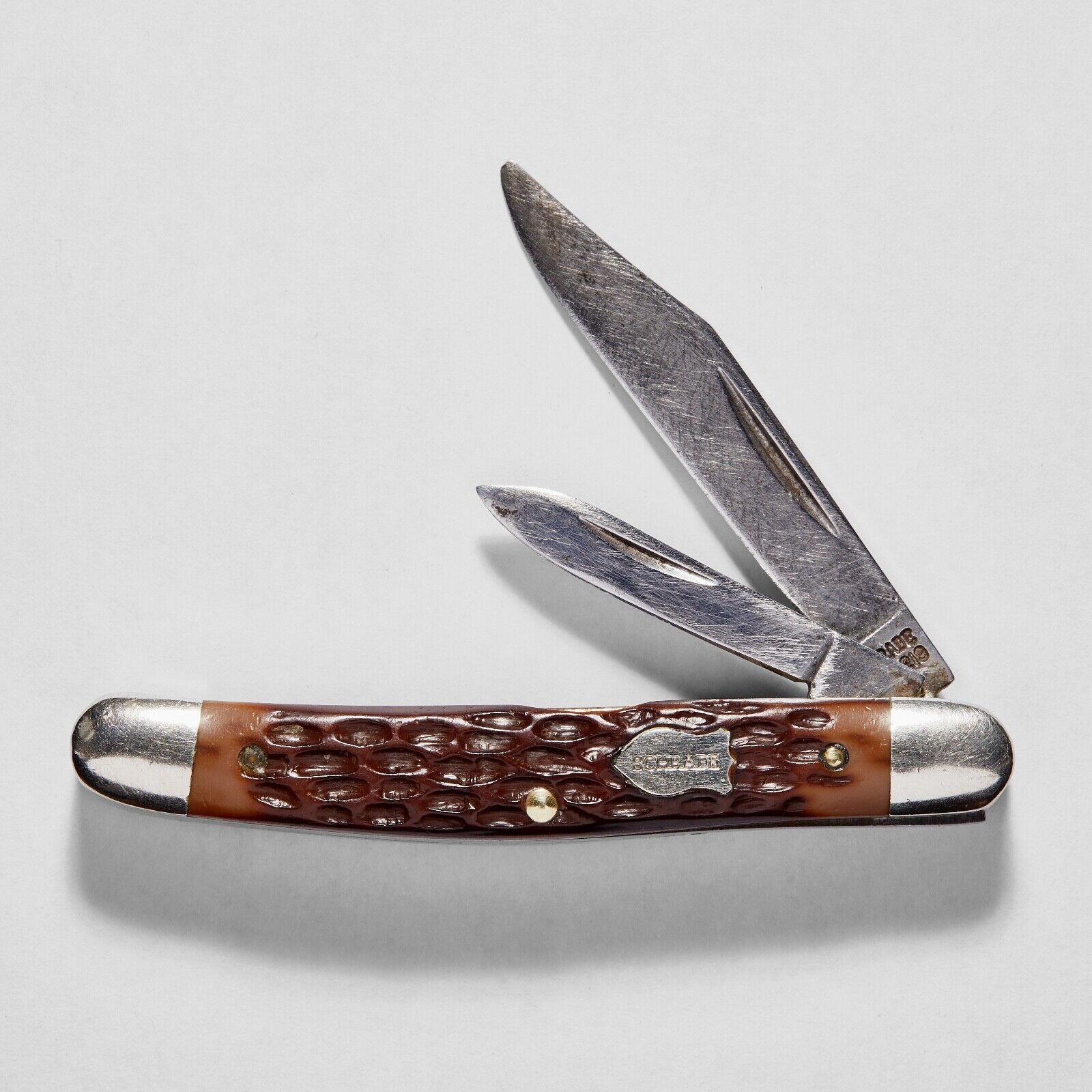 Schrade Pocket Knife | 219 Small Serpentine Jack Knife | Vintage EUC