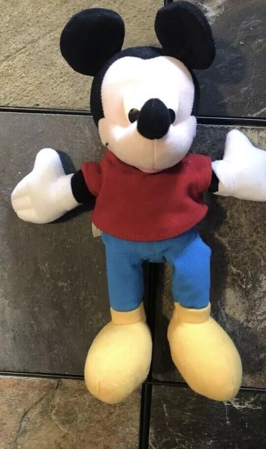 Vintage Mickey Mouse Stuffed Animal